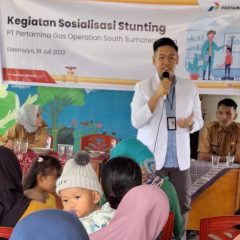 Pertagas Gelar Kegiatan Pencegahan Stunting di Muara Enim
