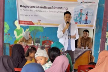 Pertagas Gelar Kegiatan Pencegahan Stunting di Muara Enim