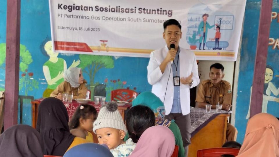 Pertagas Gelar Kegiatan Pencegahan Stunting di Muara Enim