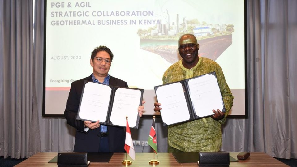 Pertamina Geothermal Energy Gandeng AGIL Kembangkan Konsesi Longonot di Kenya