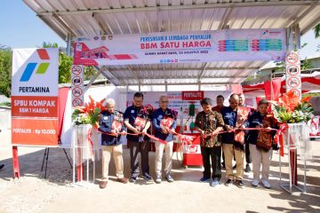 29 Penyalur BBM Satu Harga Resmi Beroperasi