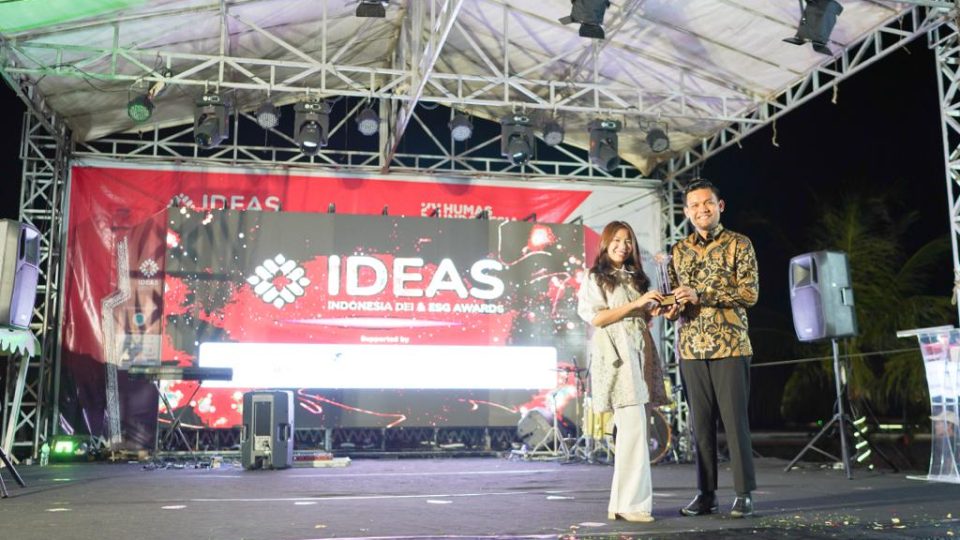 Taman Olah Jelantah Pertagas Sabet Penghargaan IDEAS Award 2023