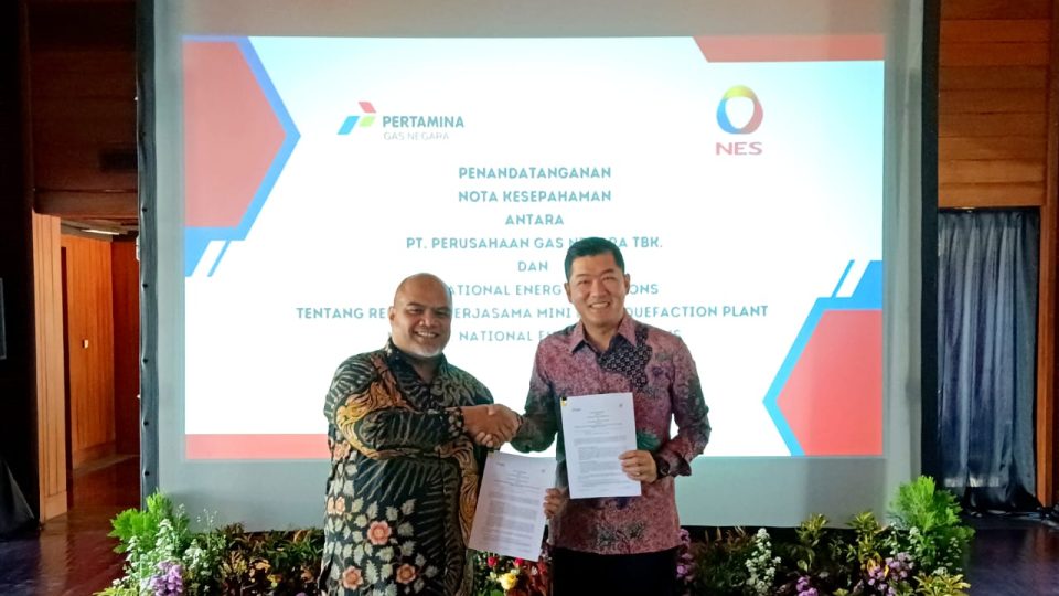 PGN Gandeng National Energy Solutions Kembangkan Infrastruktur dan Komersialisasi Mini LNG di Berau dan Sumenep