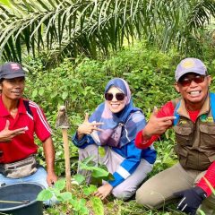 Pertamina Gas Tanam Pohon Endemik di Taman Nasional Kutai