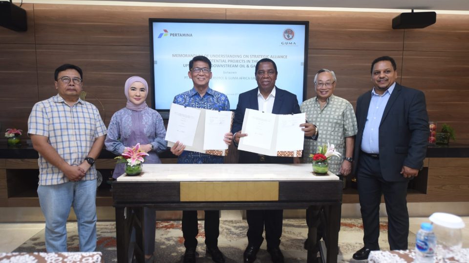 Incar Potensi Migas di Afrika, Pertamina Teken MuO dengan Guma Africa Group Limited