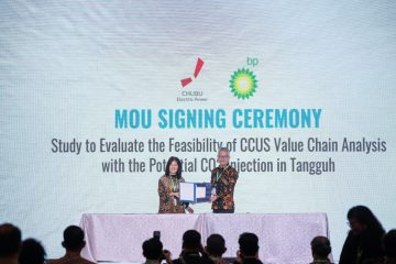 Bp – Chubu Electric Teken Kerja Sama Penyimpanan CO2 di proyek CCUS Tangguh