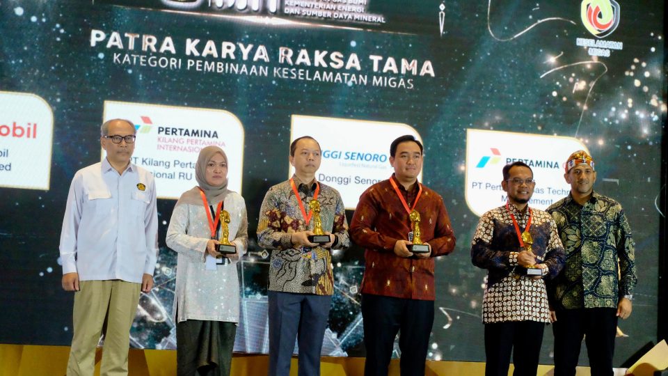 Komitmen Terapkan Aspek HSSE, Pertagas Raih Dua Penghargaan Keselamatan Migas 2023