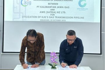 KJG Teken MoU dengan AWE (Satria) NZ Pasarkan Gas Lapangan Lengo