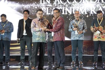 PLN Indonesia Power Raih Platinum Rank ASRRAT 4 Tahun Berturut-Turut