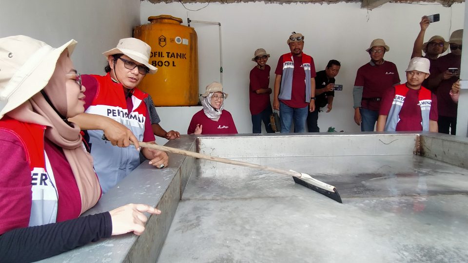 Dorong Produksi Garam Rakyat dan Kesadaran Lingkungan, PHE WMO Kembangkan Inovasi Salt Center Terintegrasi di Desa Banyusangka