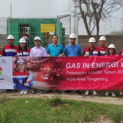 PGN Mulai Pasok Kebutuhan Gas PT Aneka Baja Perkasa Industri