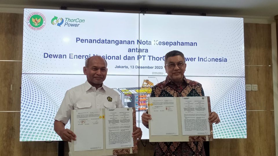 Thorcon Power Kolaborasi dengan Dewan Energi Nasional Kembangkan PLTN TMSR500