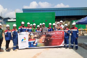 PGN Pasok Gas Bumi 10 BBTUD ke PLN Batam