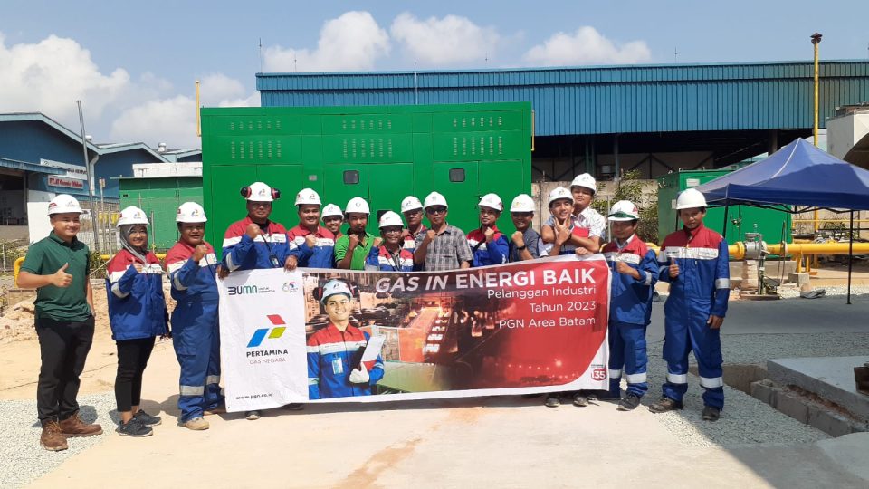 PGN Pasok Gas Bumi 10 BBTUD ke PLN Batam
