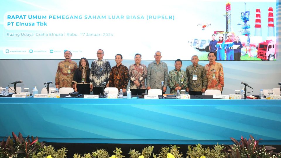 RUPSLB Elnusa 2024, Setujui Perubahan Pengurus Perseroan