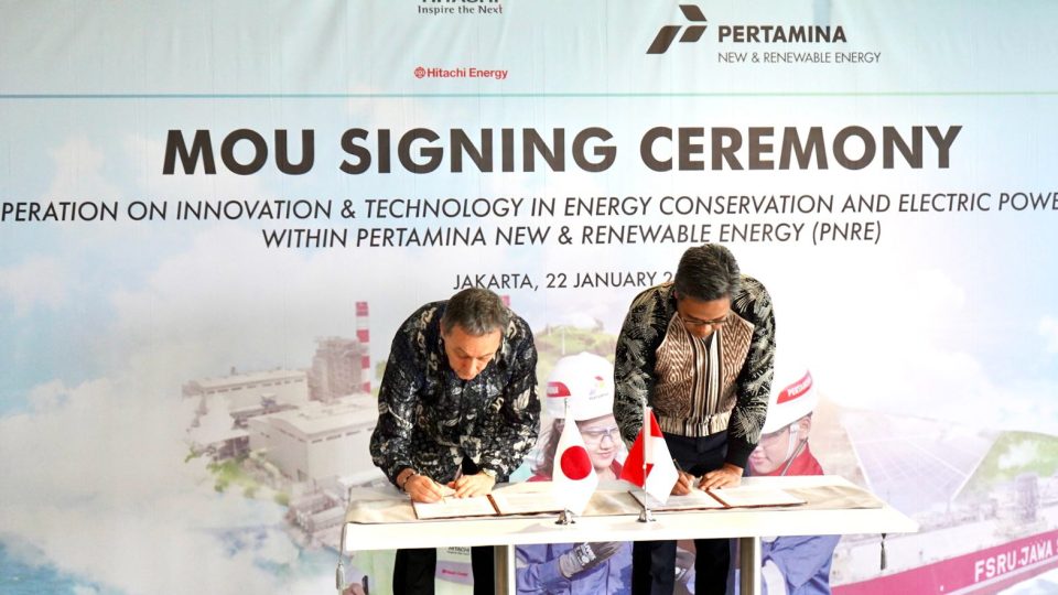 Pertamina NRE Gandeng Hitachi Energy Kembangkan Teknologi Konversi Energi 