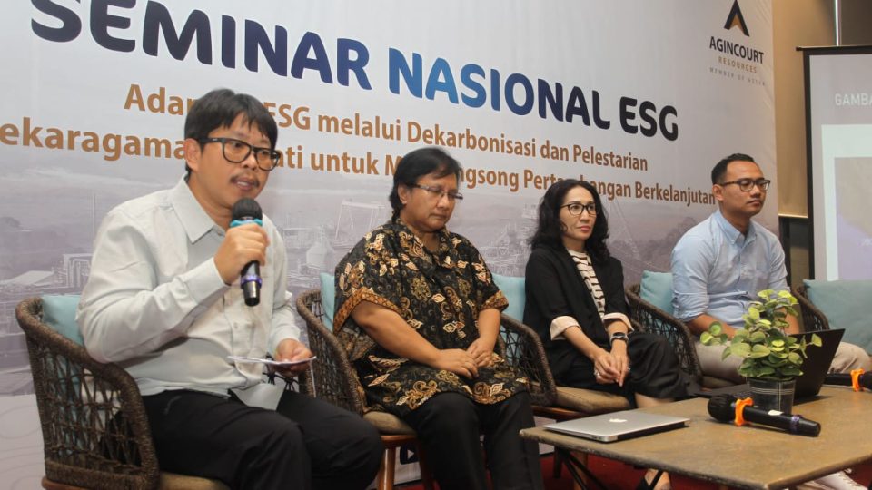 Komitmen ESG, Keanekaragaman Hayati Agincourt Resources Dorong Keberlanjutan Tambang