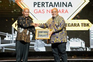 PGN Wins Award as the Best Commercial Business Entity in Indonesia According to BPH Migas