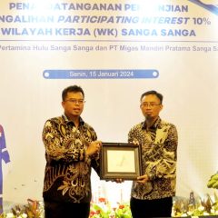 PHSS Resmi Alihkan 10% Participating Interest WK Sanga Sanga ke BUMD Kalimantan Timur
