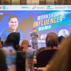 Erick Thohir Ajak Influencer BUMN Kalimantan Perkuat Mindset