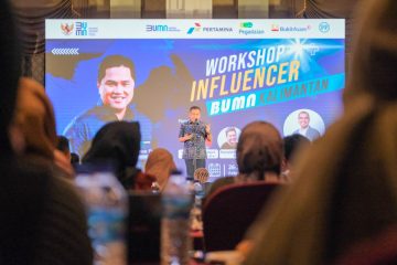 Erick Thohir Ajak Influencer BUMN Kalimantan Perkuat Mindset