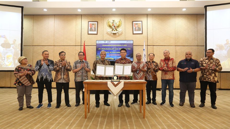 PGN Pasok Gas Bumi ke Industri Kaca di KIT Batang