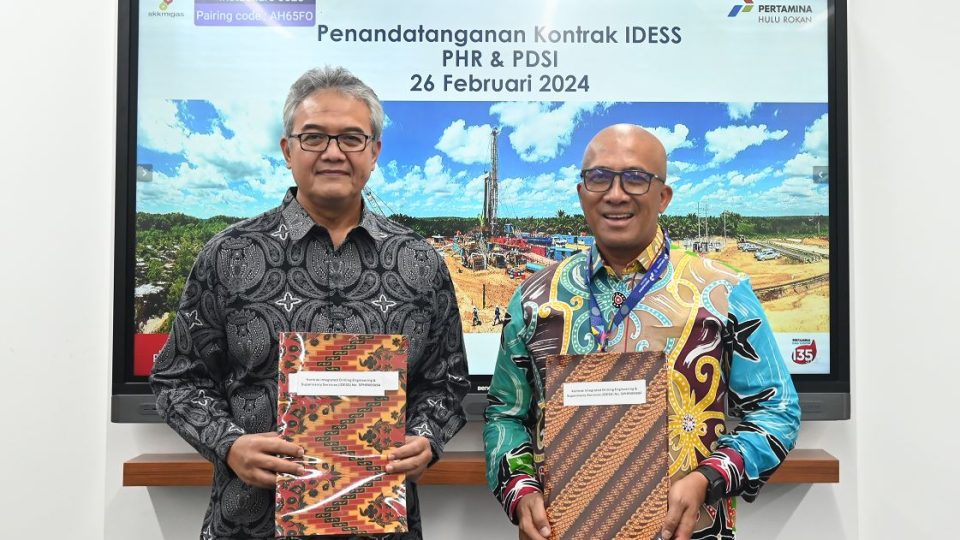 PHR Teken Kontrak 8 Tahun Kegiatan Pengeboran Terintegrasi dengan Pertamina Drilling