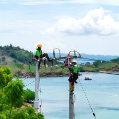 PLN Sambungkan Listrik Sumbawa ke Bajo Pulau