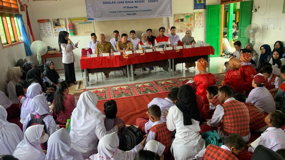 Elnusa Dukung Pengembangan SDM Sahabat Istimewa dan Lingkungan Berkelanjutan di Jambi Merang