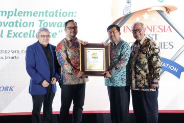 Komitmen Keselamatan dan Kesehatan Kerja, Nusantara Regas Raih Best Companies in HSE Implementation 2024