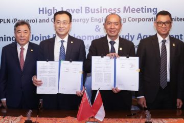 PLN Indonesia Power dan China Energy Sepakat Kaji Pengembangan Energi Hijau Skala Besar di Sulawesi
