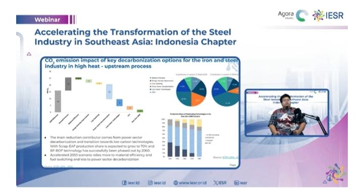 Dekarbonisasi Industri Besi dan Baja Butuh Peta Jalan Menyeluruh