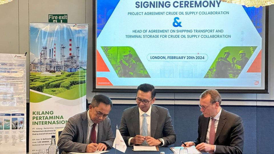 PIS – KPI Teken HoA Angkutan Minyak dan Terminal Energi dengan TotalEnergies