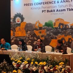 Harga Batu Bara Menyusut, Laba Bersih Bukit Asam 2023 Anjlok 51,5%