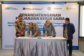 Freeport Beli REC PLN Hingga 2025