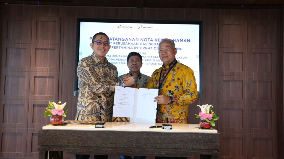 PGN Gandeng Pertamina International Shipping Ekspansi Bisnis Energi Rendah Karbon