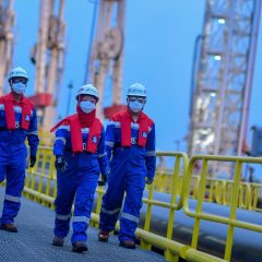 Semangat Juang di Ladang Minyak Rokan, Rayakan Idul Fitri dengan Dedikasi untuk Negeri