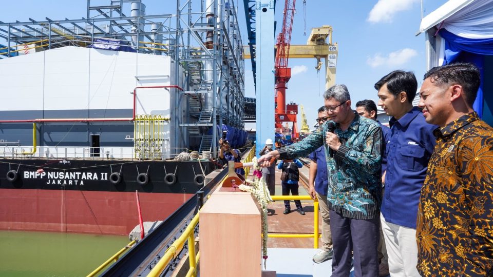 PAL Indonesia Shipnaming & Launching Kapal Pembangkit Listrik Terapung Unit II Berkapasitas 60 MW