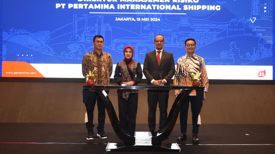 Muhammad Resa Didapuk Jadi Direktur Manajemen Risiko Pertamina International Shipping 