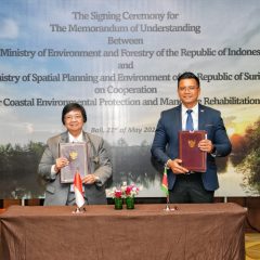 Indonesia dan Suriname Kolaborasi Lindungi Pesisir dan Rehabilitasi Mangrove