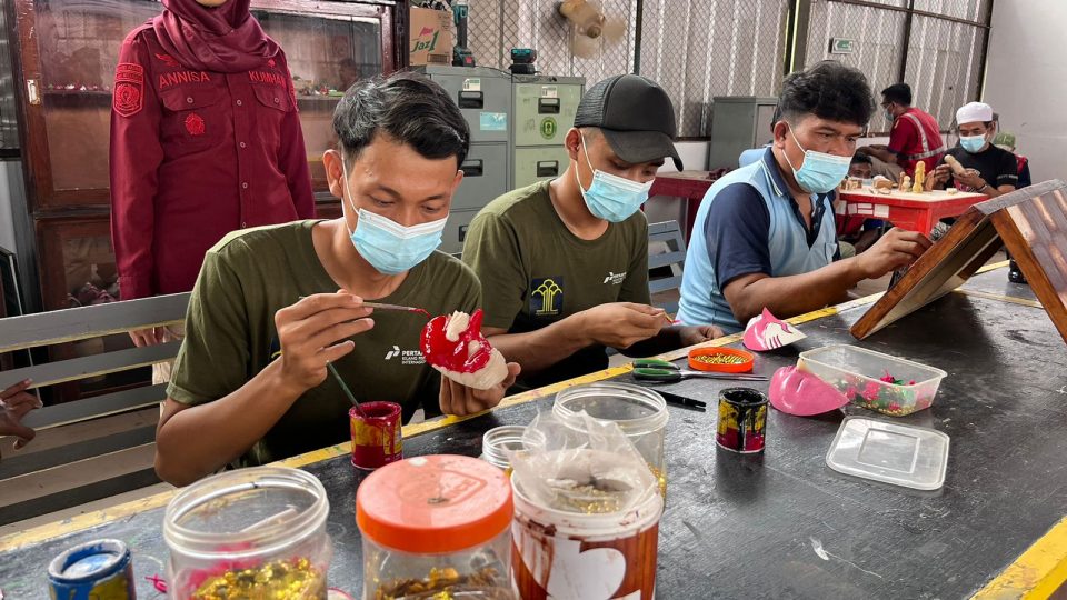 Kilang Pertamina Unit Balongan Bekali Warga Binaan Lapas dengan Keahlian