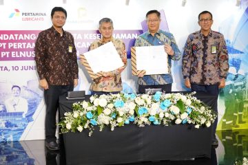 Perkuat Sinergi ONE Pertamina, Elnusa Bersama Pertamina Lubricants Teken Nota Kesepahaman Komersialisasi Produk Specialty Chemical