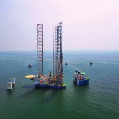 Jackup Rig ‘Emerald Driller’ Pertamina Drilling Siap Beroperasi di Laut Jawa