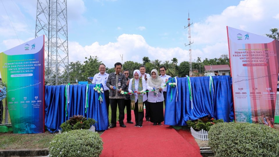 Tahan Laju Perubahan Iklim, BMKG Bangun Tower Pemantau Gas Rumah Kaca