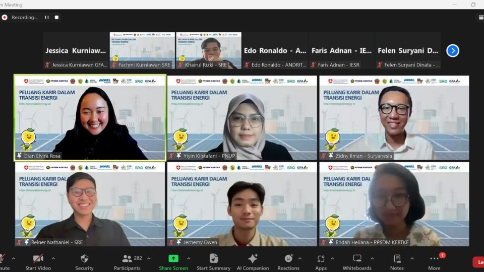 Dorong Peran Generasi Muda dalam Transisi Energi, PPSDM KEBTKE Luncurkan Digital Platform Renewable Energy Indonesia