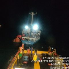 Tim PHE ONWJ Selamatkan 18 Awak Kapal Karam di Perairan Kepulauan Seribu