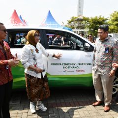 Kolaborasi Pertamina – Toyota, Uji Coba Bioethanol 100% di GIIAS 2024
