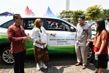 Kolaborasi Pertamina – Toyota, Uji Coba Bioethanol 100% di GIIAS 2024