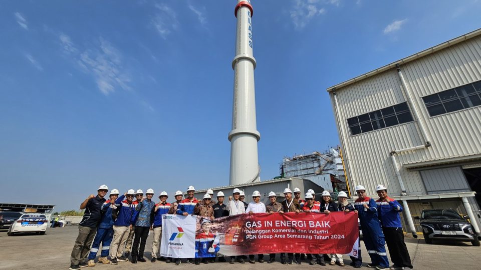 PGN Mulai Salurkan 8 BBTUD Gas ke Produsen Kaca di KIT Batang