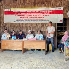 Dukung Kemandirian Pangan di Penajam Paser Utara, PHKT Kembangkan Program CSR Semur Cendawan
